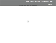 Tablet Screenshot of dentalconferencespeaker.com